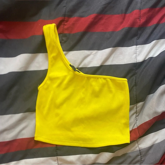 Forever 21 Tops - Forever 21 One Shoulder Tank